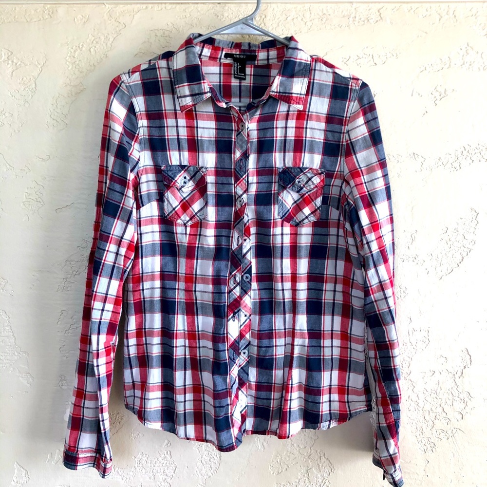 Forever 21 Plaid Shirt